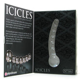 Icicles No. 66 Glass Dildo in Clear -  Sex Toys & Adult Toys | XtoySmart Canada